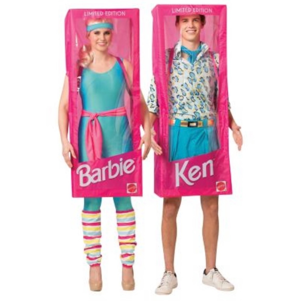 Barbie box costume